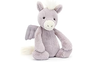 Jellycat Bashful Pegasus Stuffed Animal, a Magical Companion for All