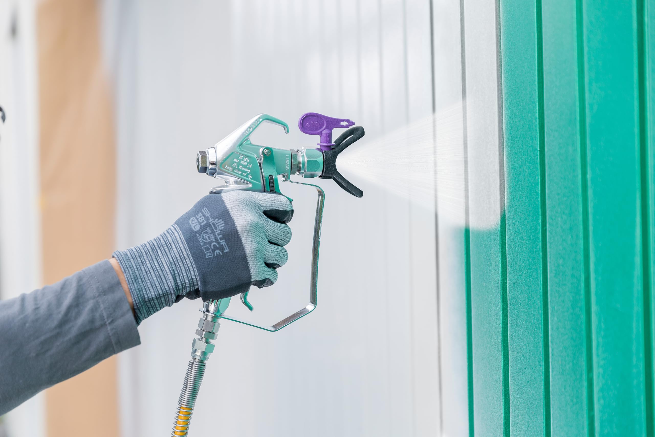 WAGNER Kolbenpumpe ProSpray 3.20 – für Airless-Einsteiger-Max, Fördermenge 2,0 l-min, HD-Schlauch DN6, 15 m