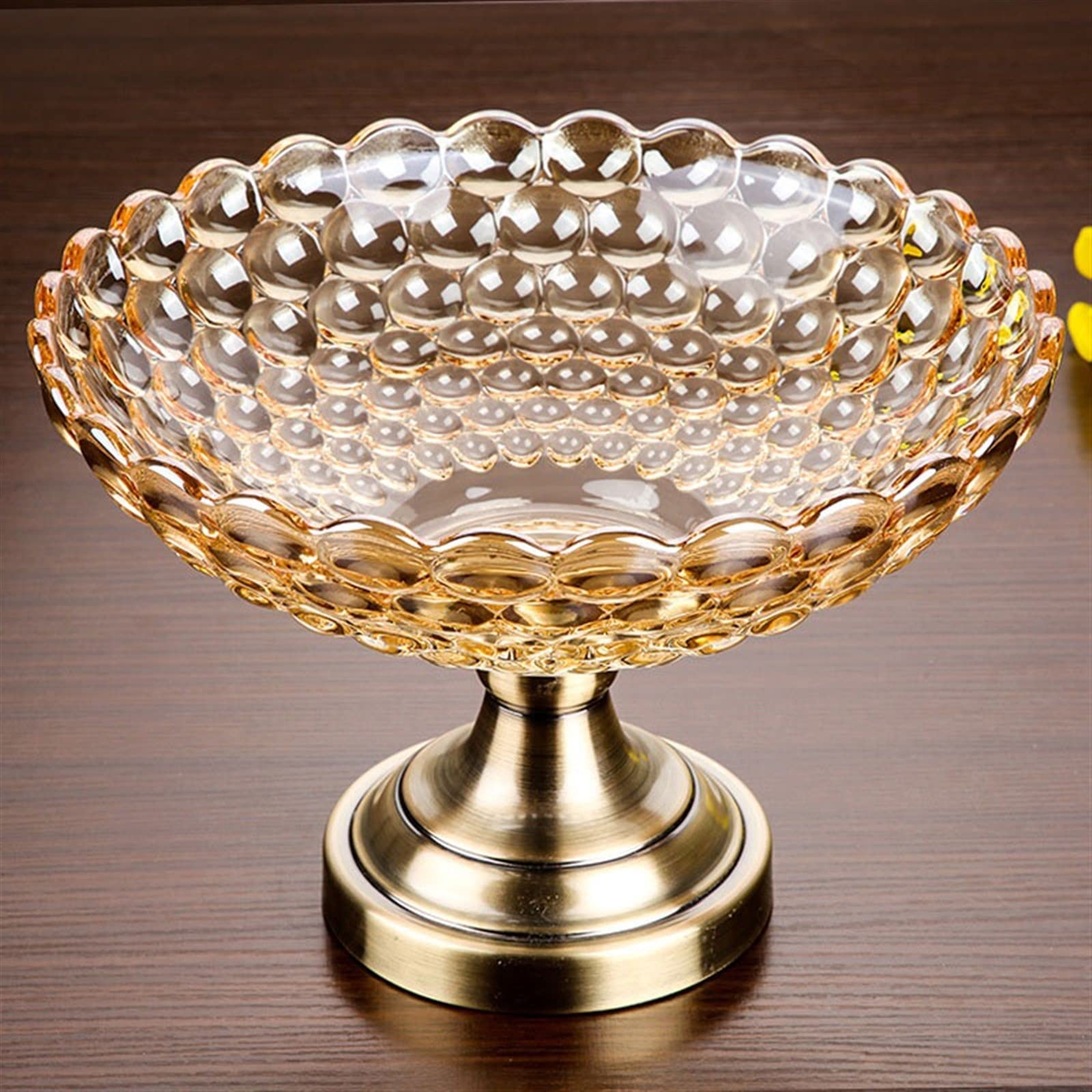 Obstschale Große Glas Obstschale Kreative Hohe Fuß Trockenfrüchte Snack Schüssel Moderne Wohnzimmer Obstschale Mode Einfach Obstkorb