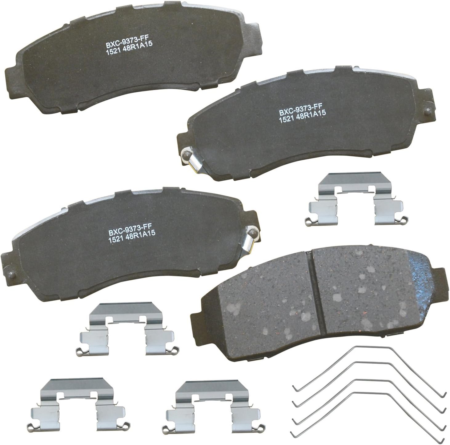 Bendix Premium SBC1521 Ceramic Front Brake Pads for Acura RDX, Honda CR-V Odyssey Passport Accord Crosstour, Subaru Legacy