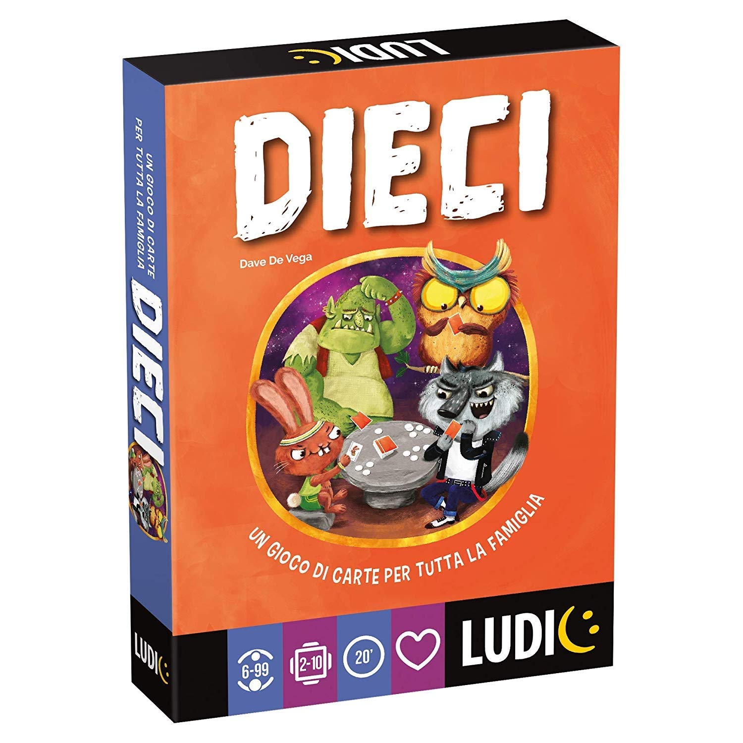 Ludic, Il Gioco Del Parco Con Marco Confortola. Una Sfida Per Tutti Tra Vette Ghiacciai E Valli Incantate Spe58677 Gioco Di Societa Per La Famiglia Per 2 4 Giocatori Made In Italy 0