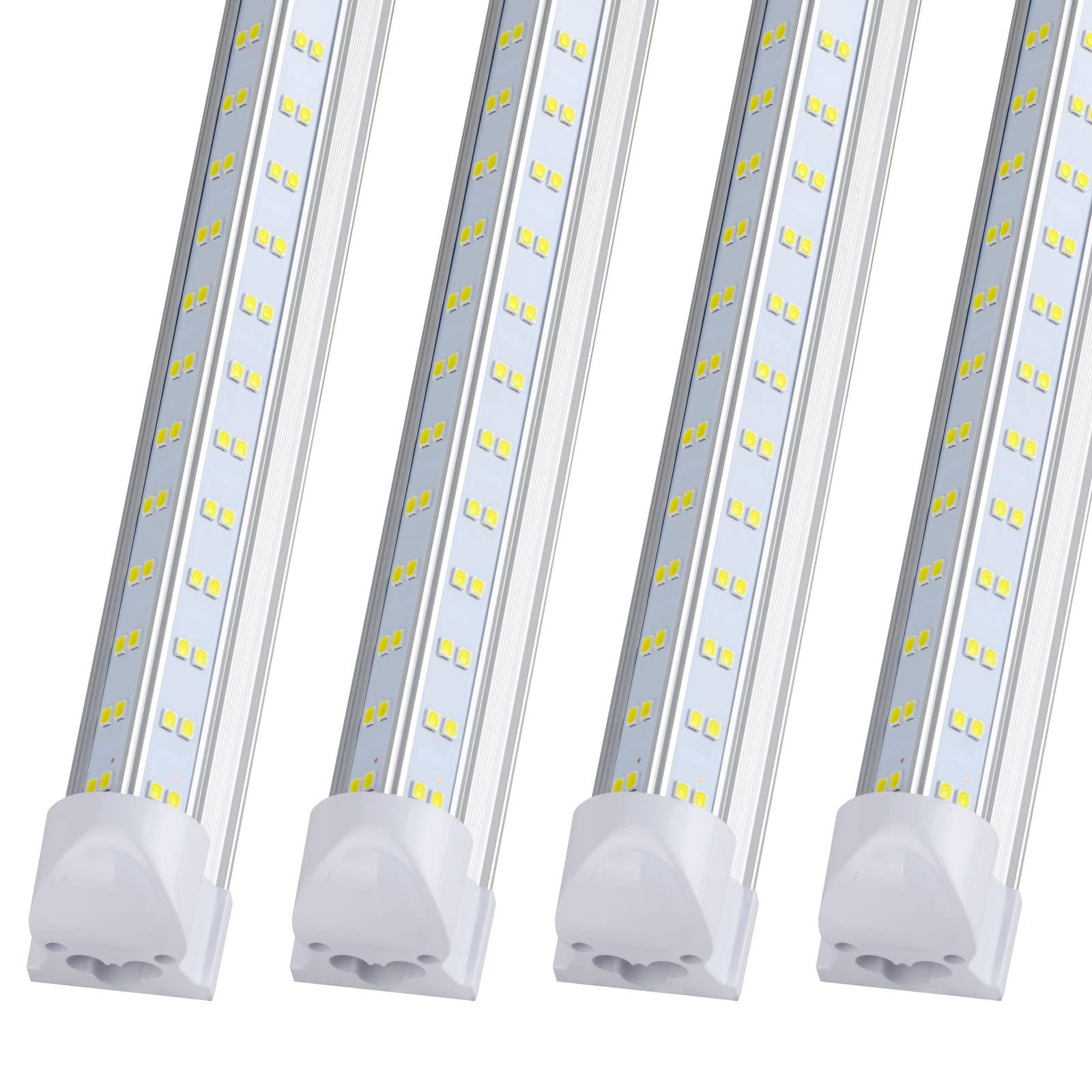 Amazon.co.jp : (20個パック) 8フィート LEDショップ照明器具 - 144W 