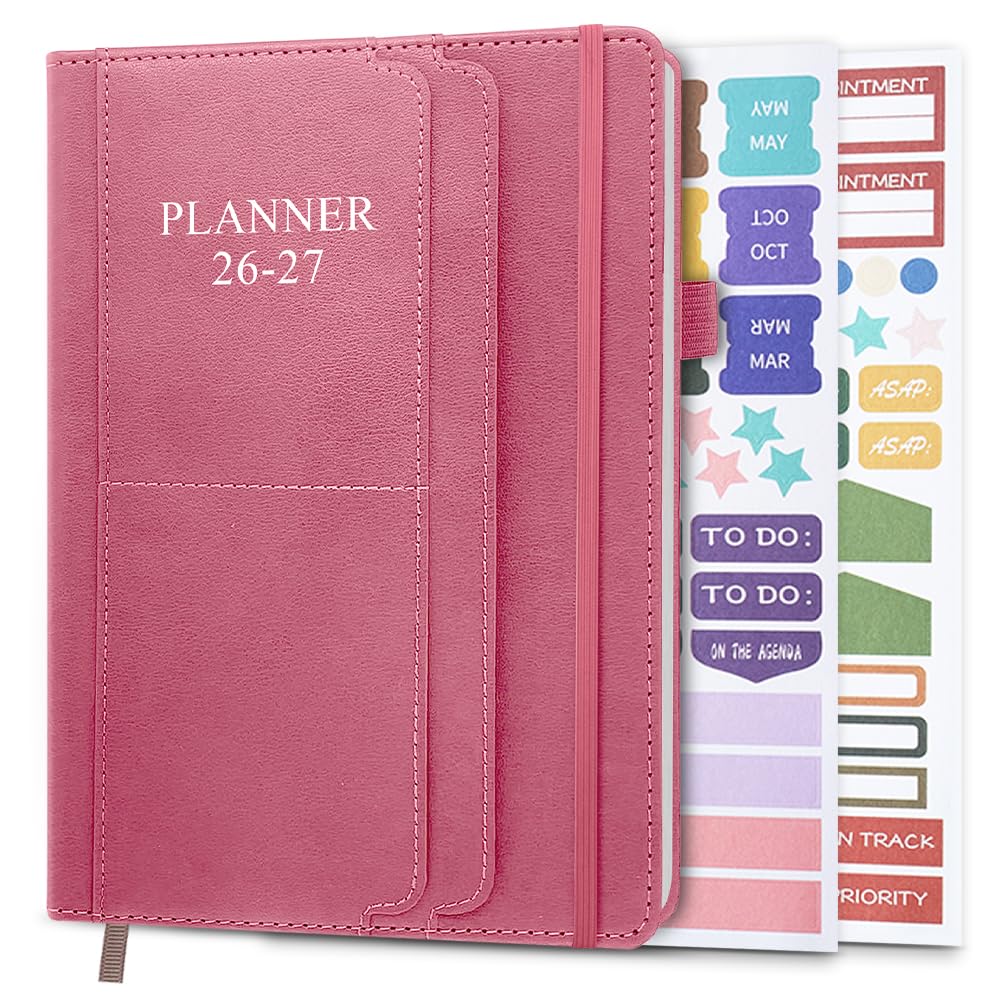 Nokingo PU Leather 18 Month Planner Rose