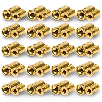 Pool Cover Anchors - Concrete & Pavers Deck, Universal Size Fits 3/4" Hole, 20 Pack - Durable Brass Anchors & Head Screw Bolts for Pool Safety Cover Installation
