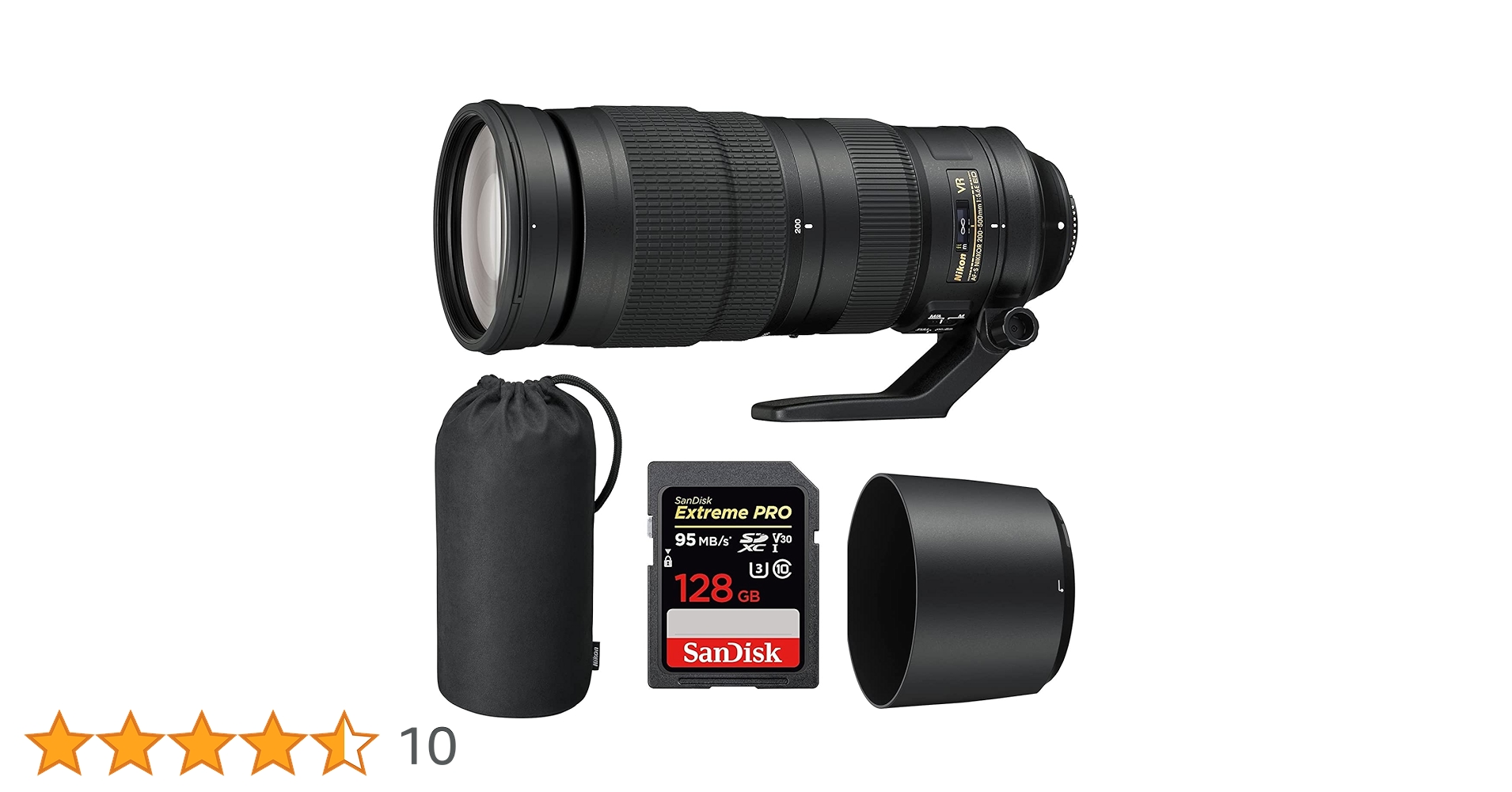 Amazon | Nikon ( 20058 ) 200 – 500 mm f / 5.6e Ed Vr af-s Nikkor