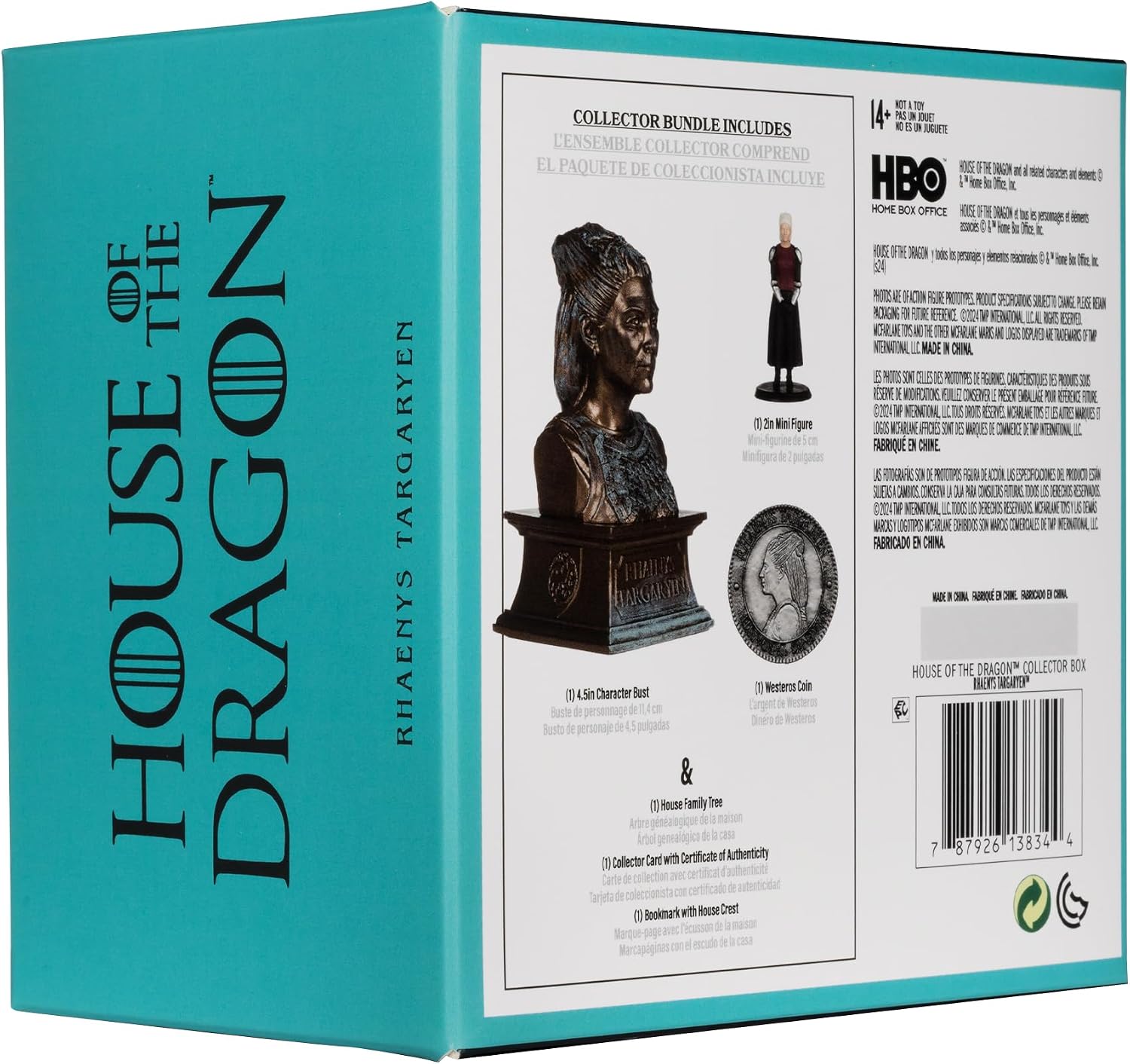 McFarlane Toys - House of The Dragon Rhaenys Targaryen Collector Box