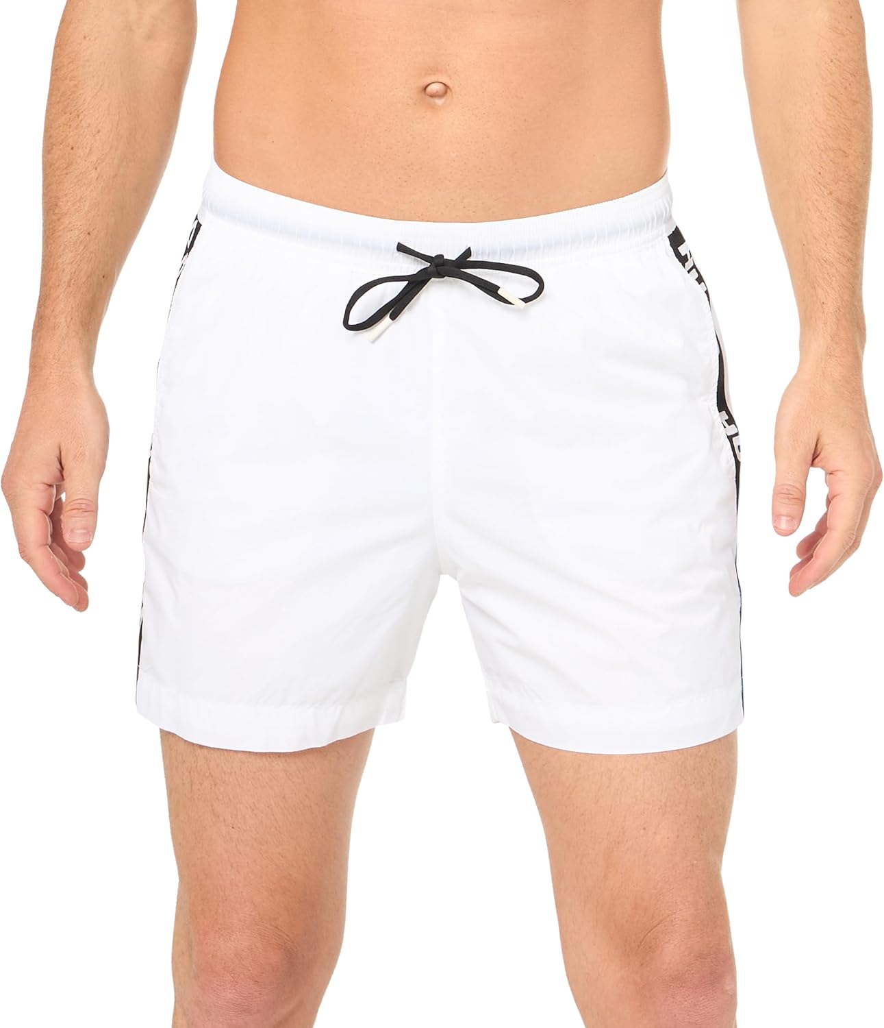 Hugo Men's Logo Taping Swim Trunk