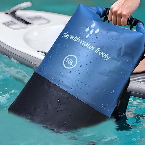 Miniatura 8 de Bolsa seca impermeable para mujeres y hombres, 5L10L20L, ligera, pequeña, bolsa de almacenamiento para kayak, flotación, barco, campamento, tabla de