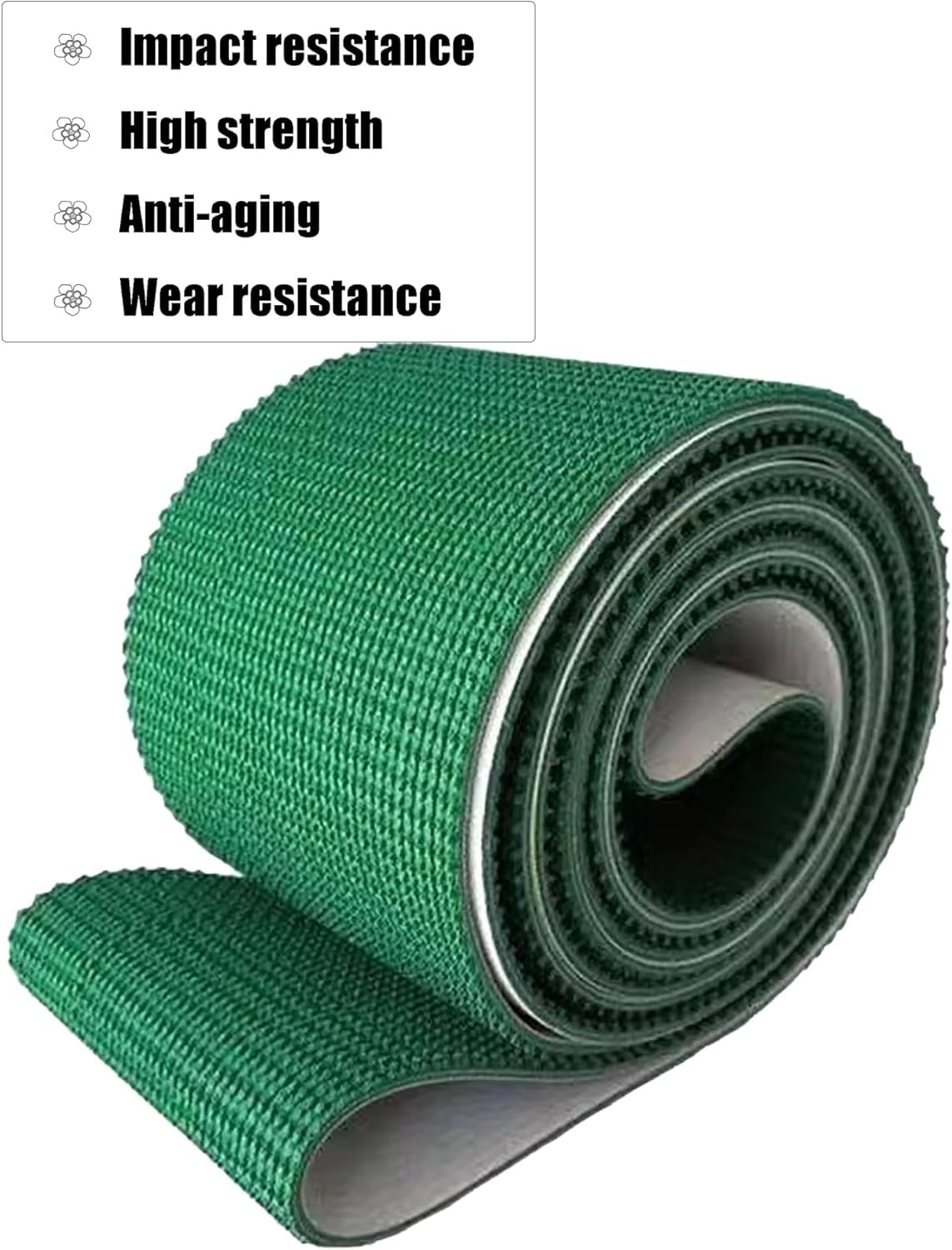 Producción comercial de bandas transportadoras industriales ligeras de PVC(110x28cm)