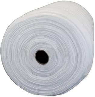 Polyester Quilting Batting, White. 96" x 30 Yards by The Bolt