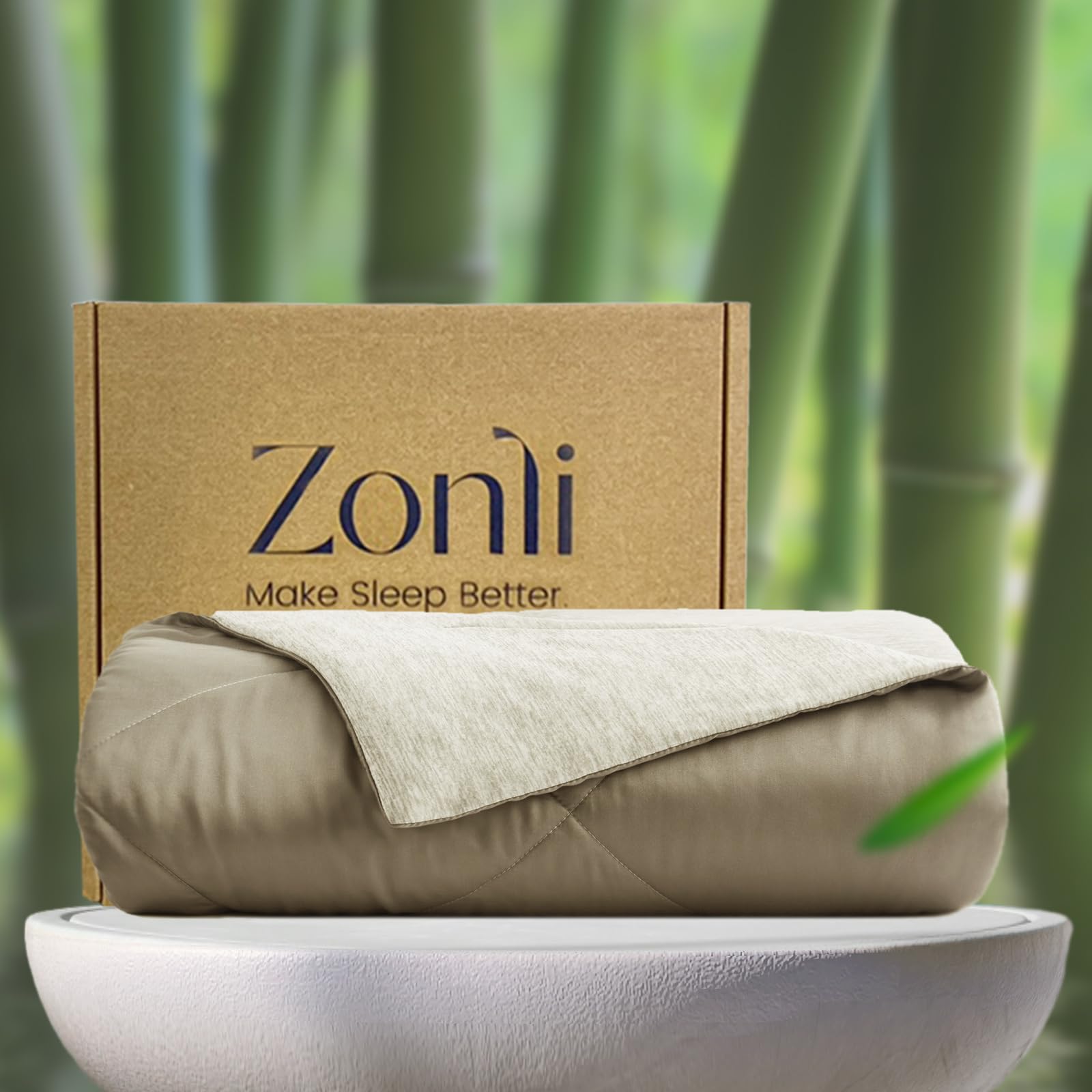 ZonLi ZMagic Cooling Comforter for Hot Sleepers, AllSeason Soft