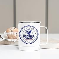 Vista 2 de Georgia State University - Taza de viaje de acero inoxidable de 13 onzas (Georgia State University 1)
