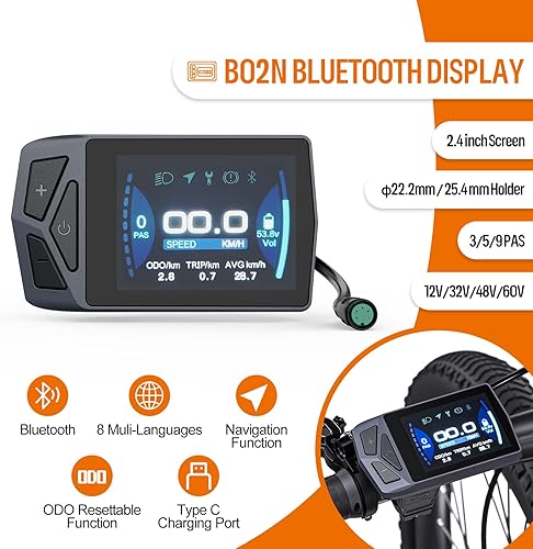 Miniatura 4 de BAFANG Motor de buje trasero de 750W G0900 H640 48V Kit de conversión de bicicleta eléctrica para 135 138 5.591 in, kit de bicicleta de 26 pulgadas,