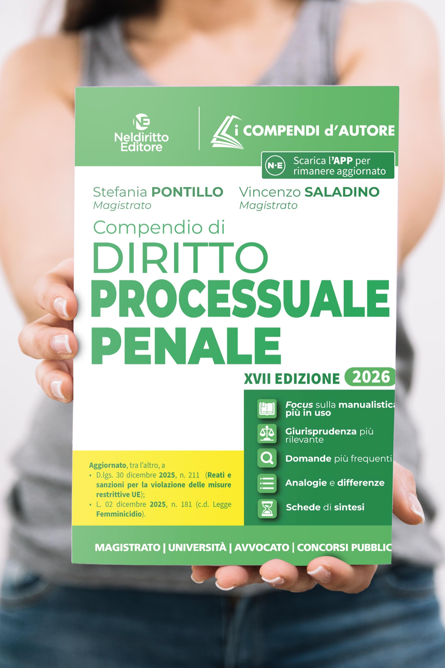 Compendio di procedura penale 2026