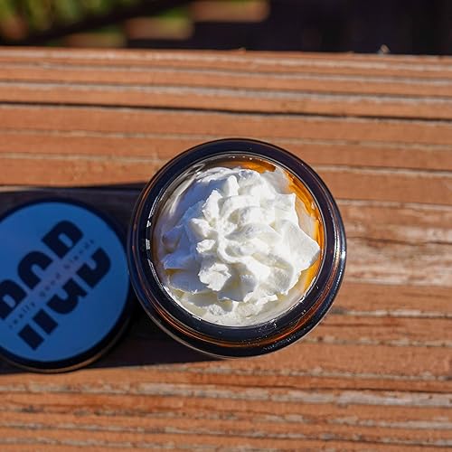 Miniatura 9 de Crema de magnesio con sarga alimentada con pasto  Alivio muscular calmante y apoyo para dormir, bálsamo nocturno totalmente natural para calambres