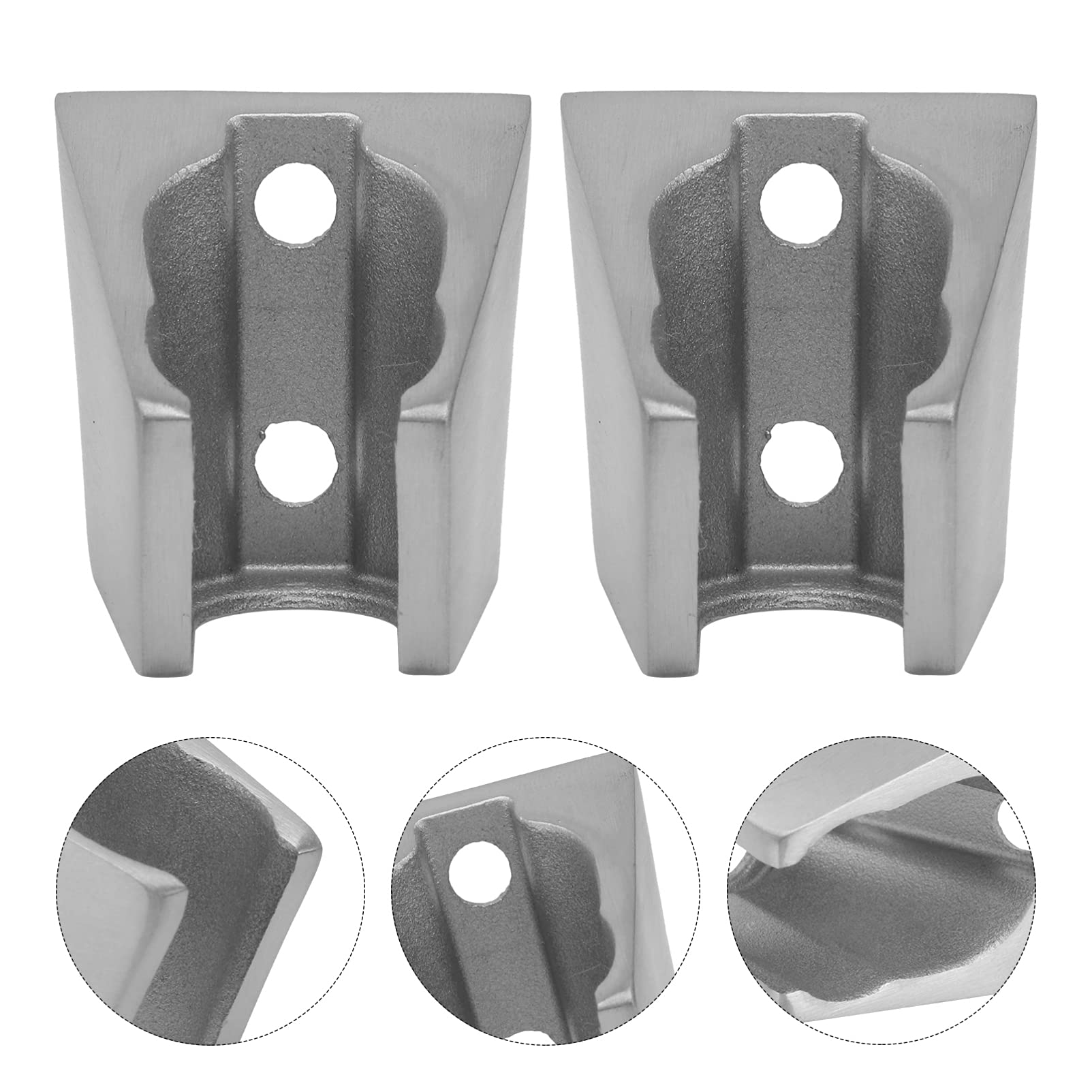 Handbrausehalter, verstellbare Wandhalterung für Handbrausen, Bidet-Sprüher, Schlauch und Zauberstab, langlebiges Badezimmer-Duschzubehör, 2 Stück