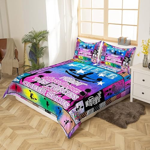 Miniatura 8 de Juego de funda de edredón de hockey sobre hielo, juego de ropa de cama para eventos deportivos de hockey para niños, niñas, mujeres y hombres, juego