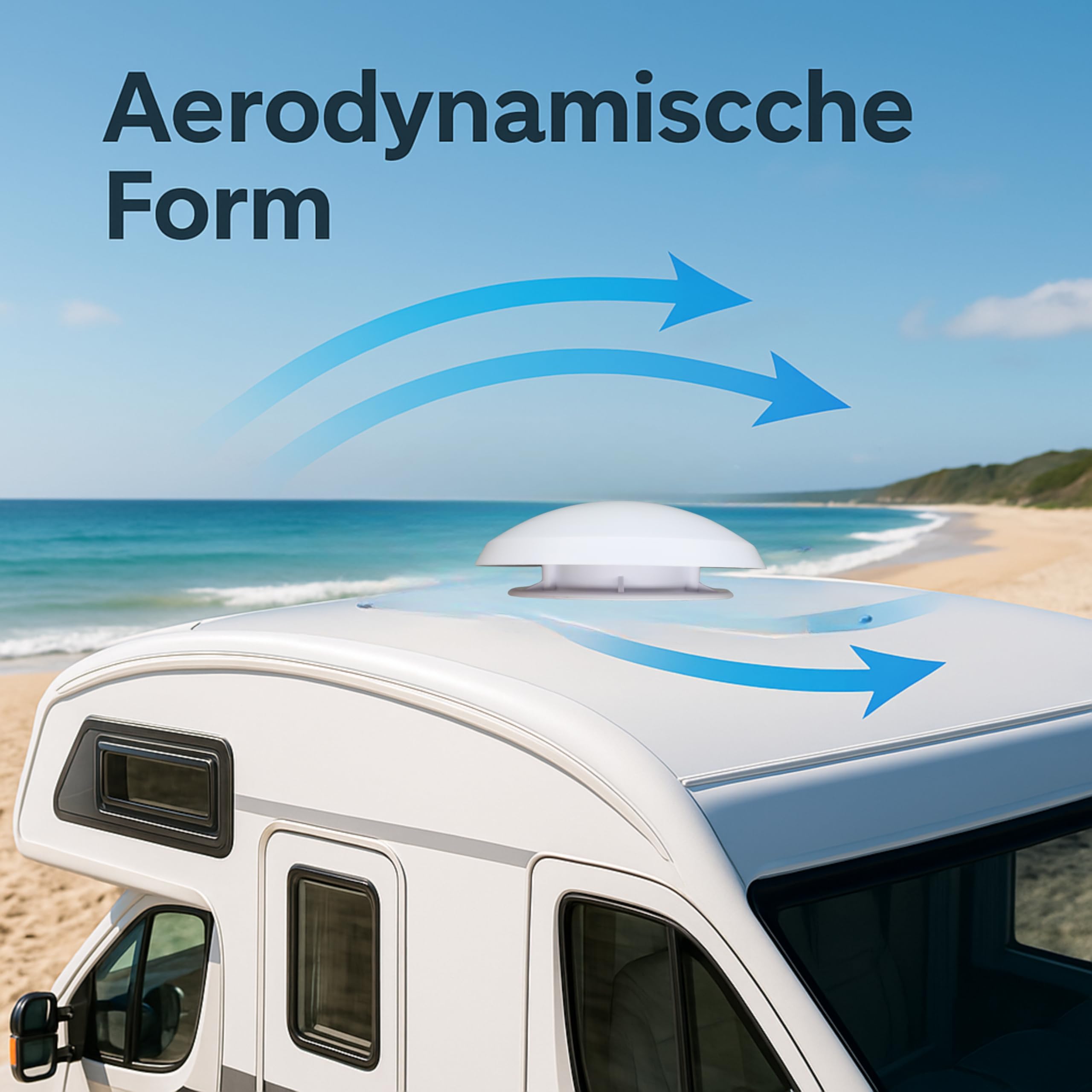 Ventilatore da tetto per camper ventilazione forzata resistente alle intemperie