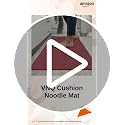 Image of VNQ! Cushion Noodle Mat for Home Entrance, Heavy Indoor Outdoor Anti Slip PVC Floor Mat for Bedroom, Kitchen, for Bathroom, Doors, Office, Door Mat, Bath Mat Colour Red|-40X60 CMFeet