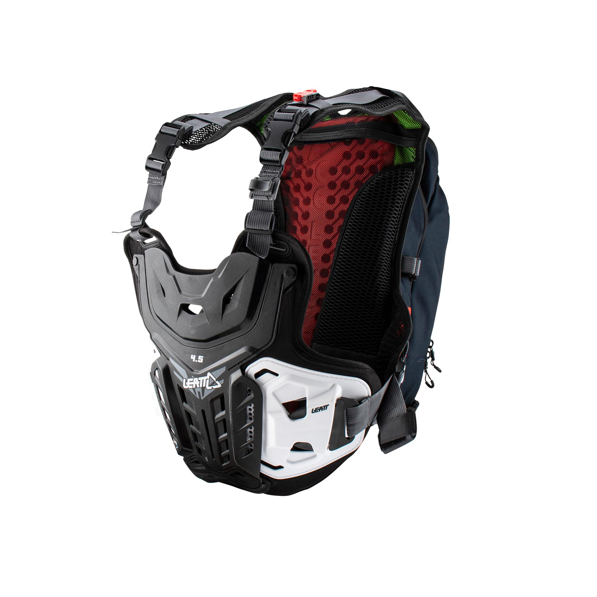 Leatt Brustpanzer Moto 4.5 Hydra Schwarz Gr. 10 L | Wasserdicht