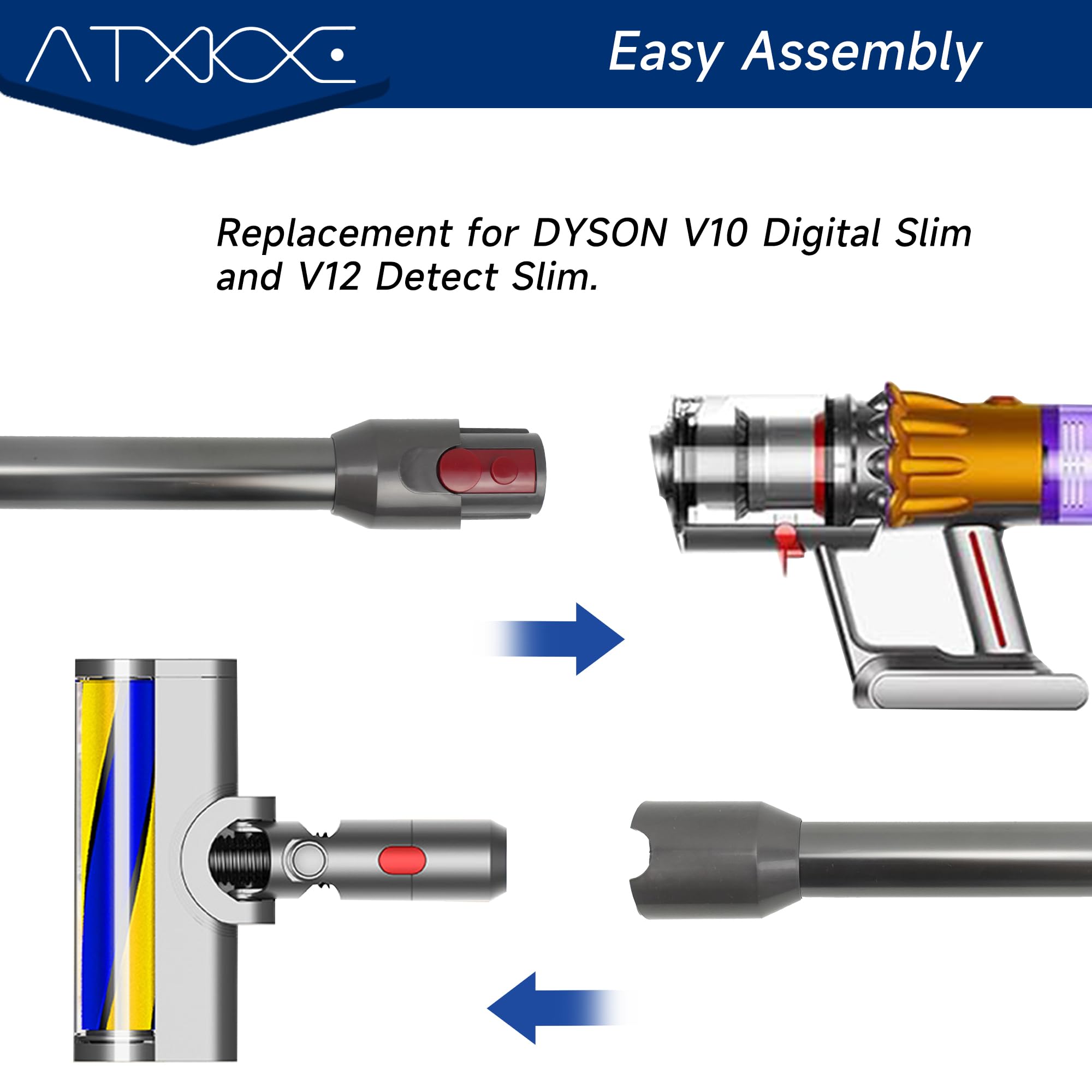 Amazon.com: ATXKXE Extension Wands Tube Compatible with Dyson V12