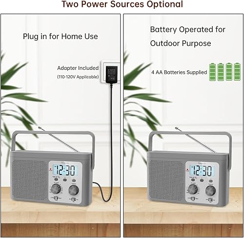 Miniatura 7 de DreamSky Radio portátil AM FM