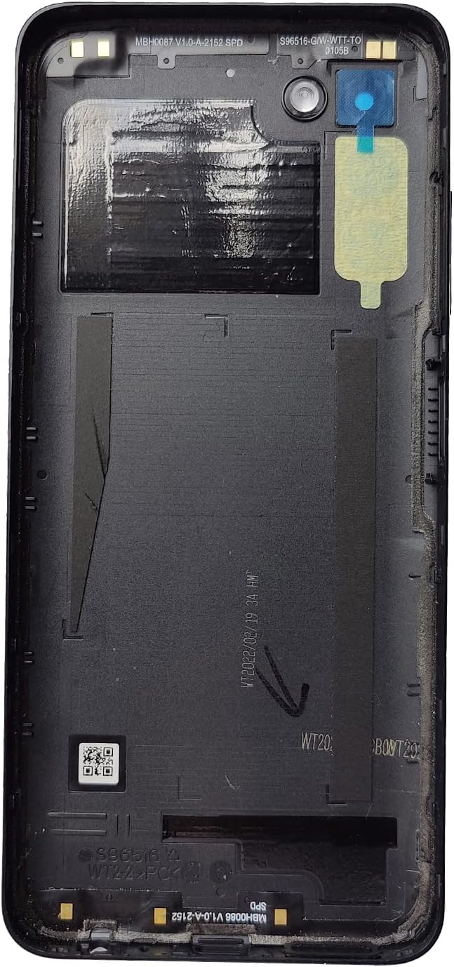 ubrokeifixit Galaxy A03s SM-A037U Rear Back Door Cover Replacement for Samsung Galaxy A03s A037U SM-A037U 6.5" 2021,w/Camera Lens (ONLY for A037U-Black)