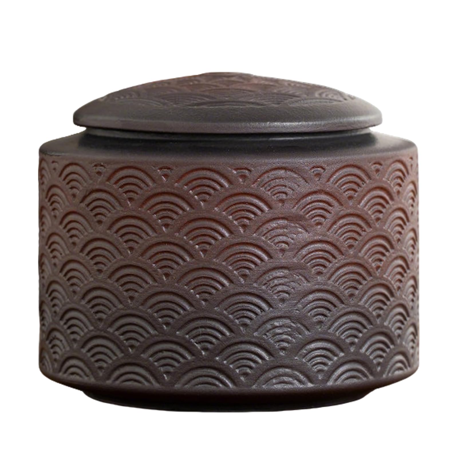 Upgbrf B Chinese Style Ceramic Tea Caddy Tea Canister Tea Storage Container Tins Jar With Airtight Lid Tank For Tea Coffee Her Sugar Spice,