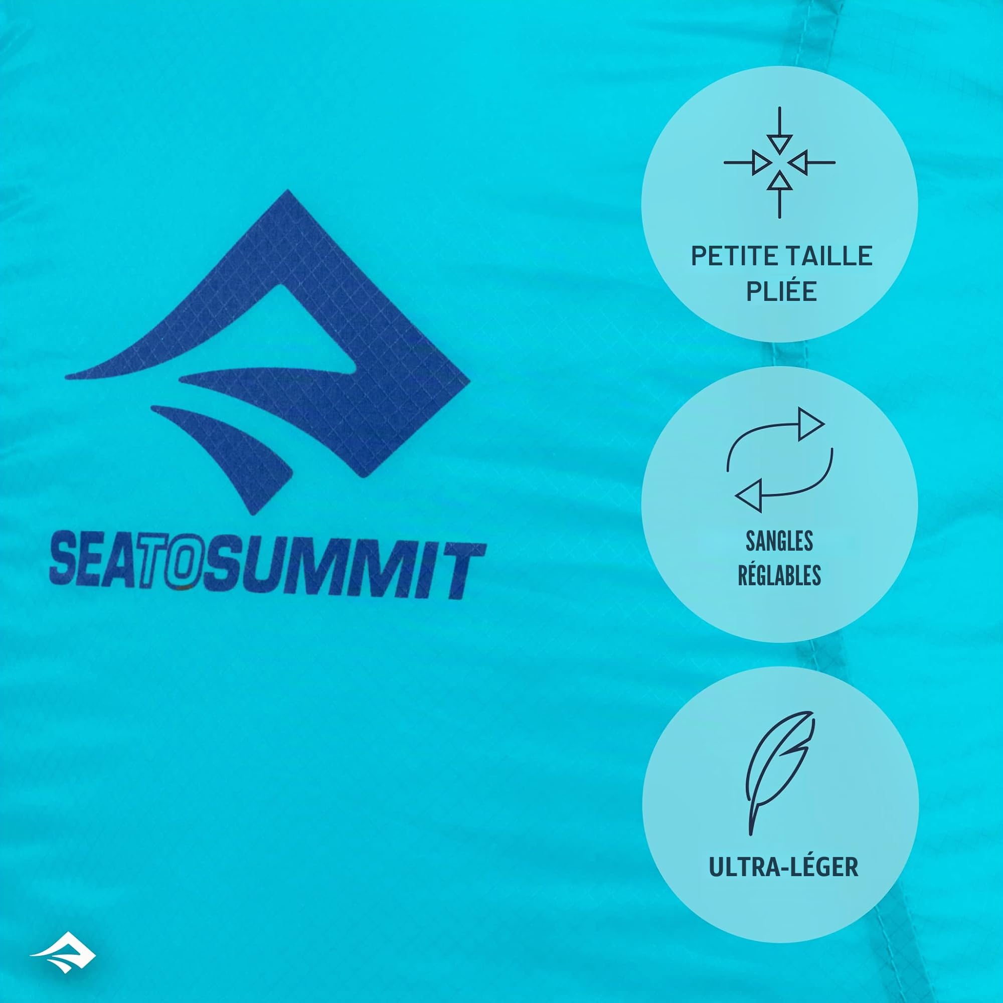 Sea to Summit Mochila Ultra-Sil, SPICY ORANGE, 20 Litros