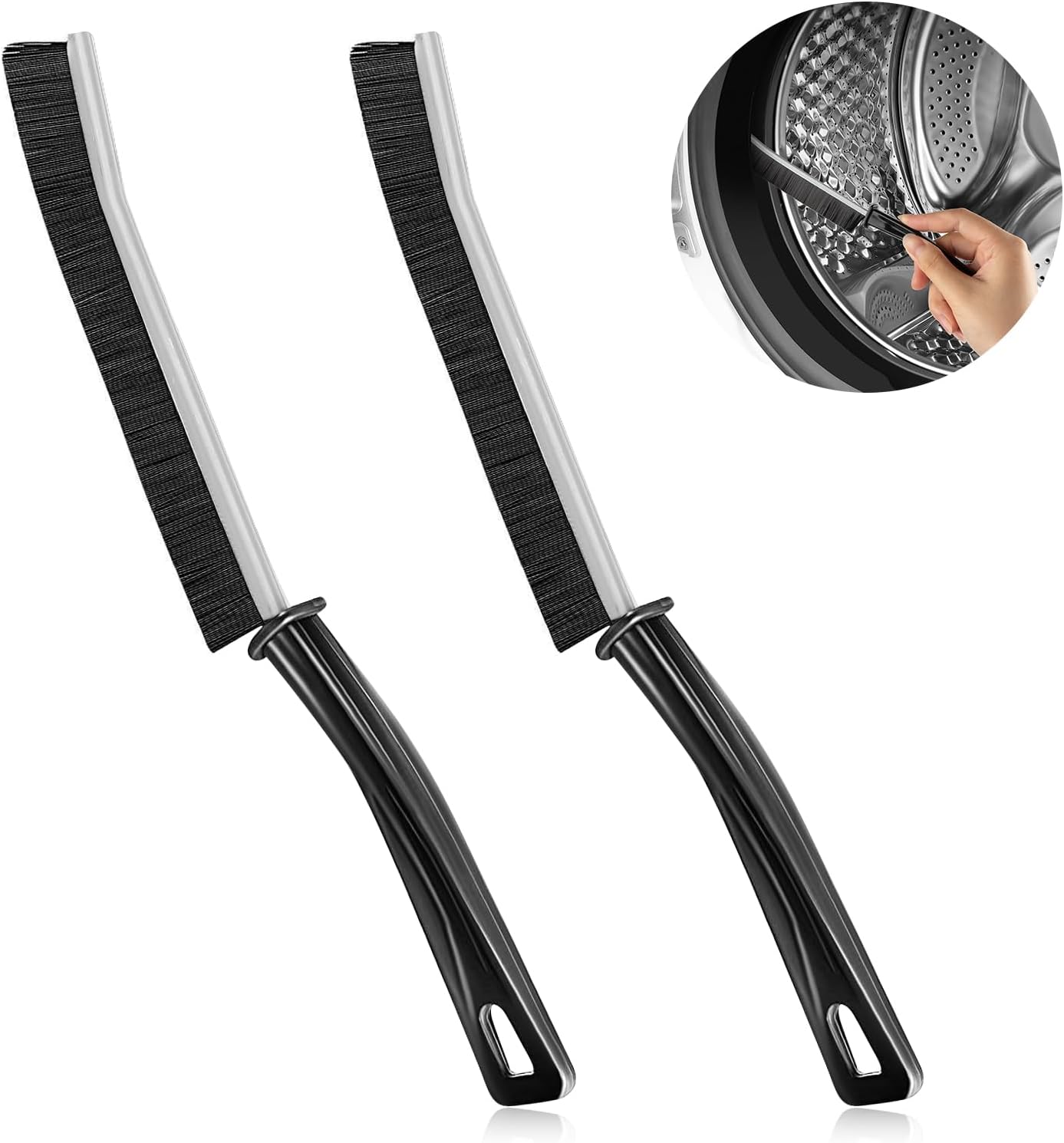 Set 3 Spazzole Per Pulizia Angoli Con Setole Dure - Per Fughe, Finestre E Lavelli - Foto 1