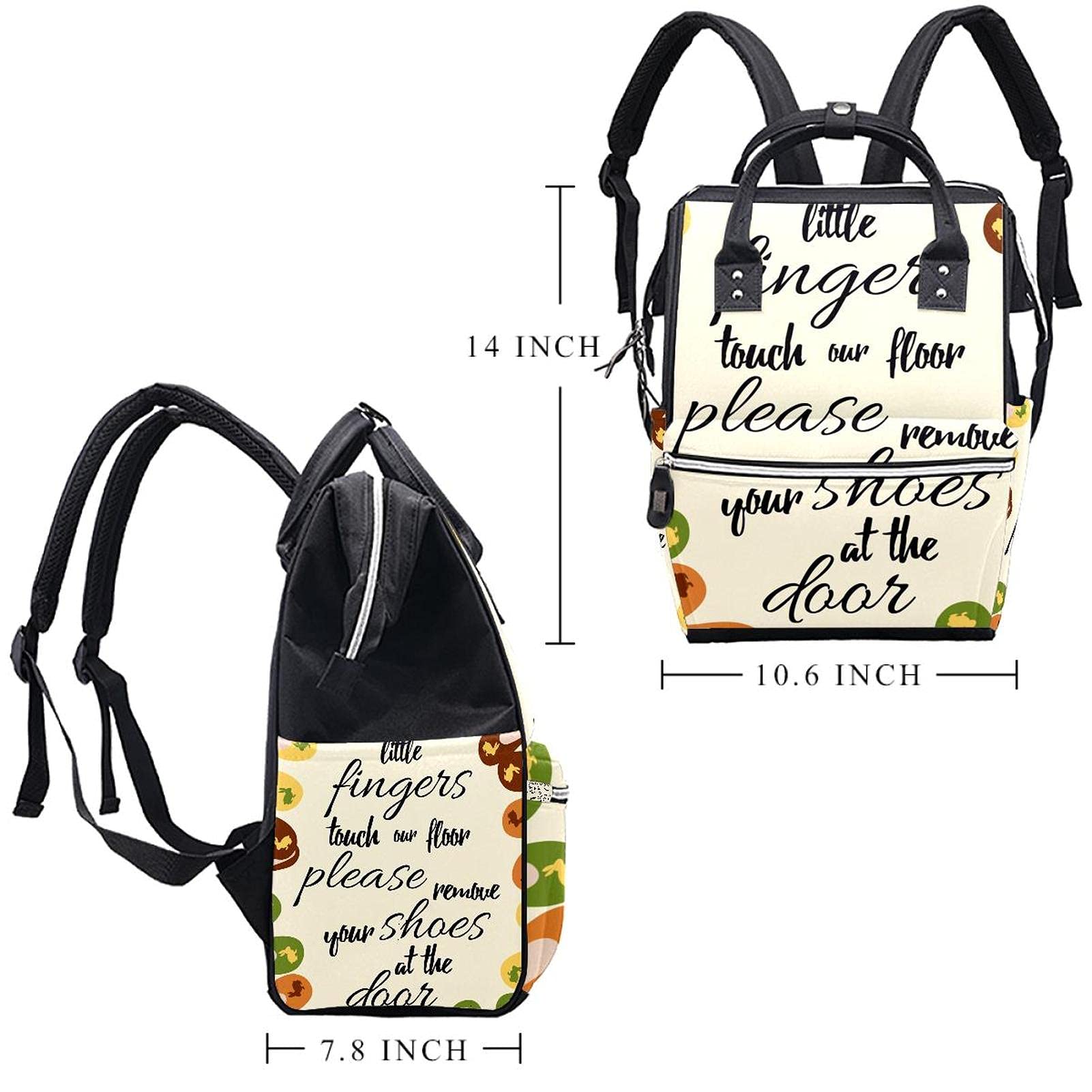 Sac à langer multifonction de grande capacité pour maman et papa - - Taille Unique