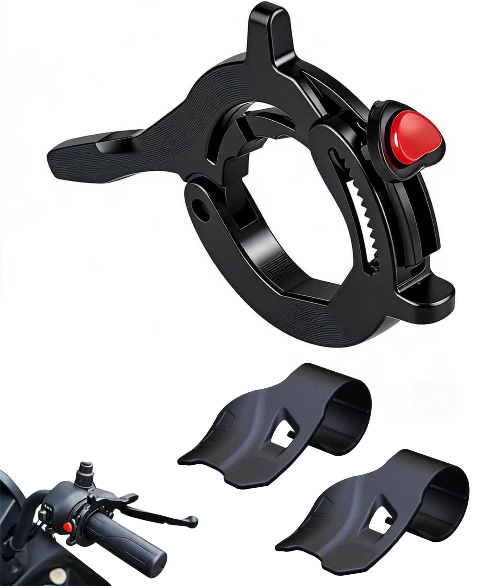 3PCS Cruise Control for Bike, Bike Cruise Control for Long Rides, Universal Motorcycle Throttle Lock with 2 Throttle Grips, Suitable for Highway Cruising and Urban Commuting-image-32