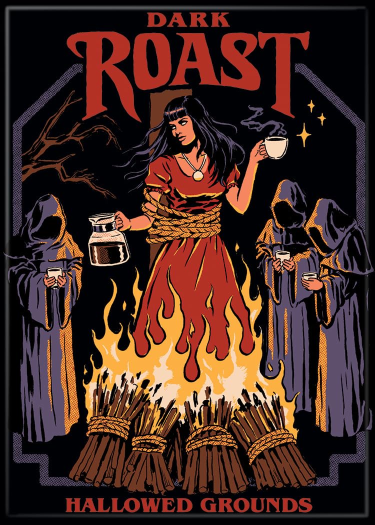 Ata-BoyAta-Boy Steven Rhodes Dark Roast 2.5" X 3.5" Magnets for Refrigerators and Lockers