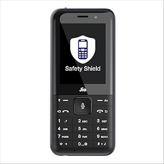 JIO JioPhone Prima 2, 4G Keypad Phone with Safety First Feature, YouTube, JioTV, JioHotstar, JioSaavn, JioPay (UPI), Video Calling, LED Torch, Digital Camera | Luxe Blue | Locked Network