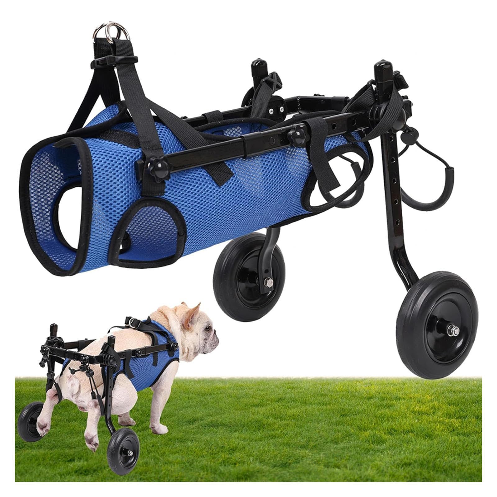 天使の車輪　犬の車椅子　後脚サポート　Ｍサイズ　足置き付き 天使の車輪犬の車椅子後脚サポートMサイズ足置き付き