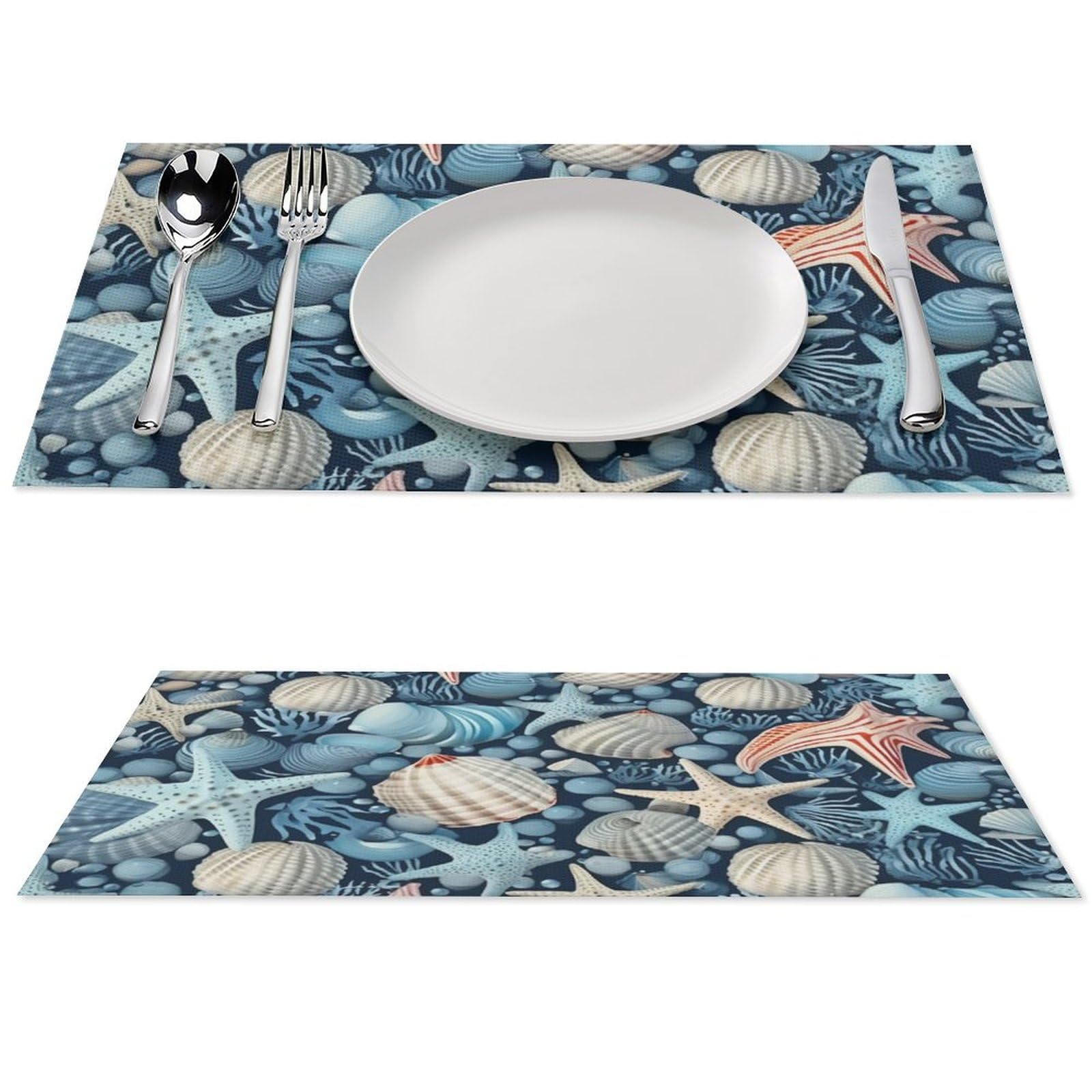 Sets de table résistants à la chaleur antidérapants en PVC lavable lot de 4