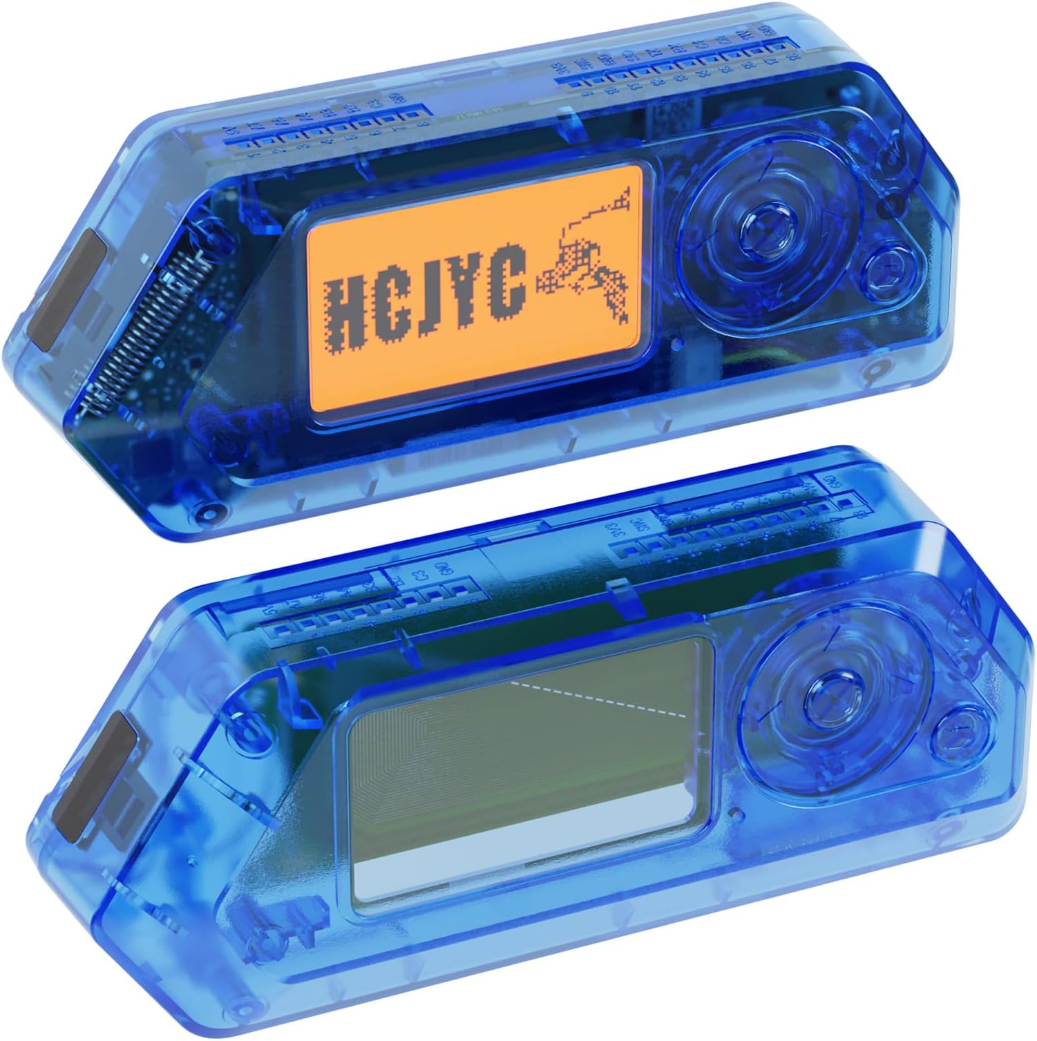Transparent Blue Case for Flipper Zero, Cooler Cover Skin for Your Flipper Zero - Transparent Blue