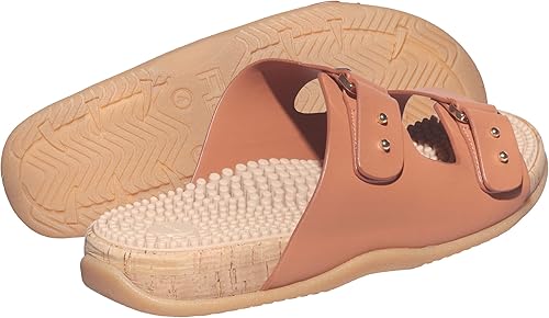 Miniatura 5 de Revs - Sandalias veganas de primera calidad suela de cojín que absorbe los golpes, soporte de arco y plantilla de masaje reflexológico para aliviar