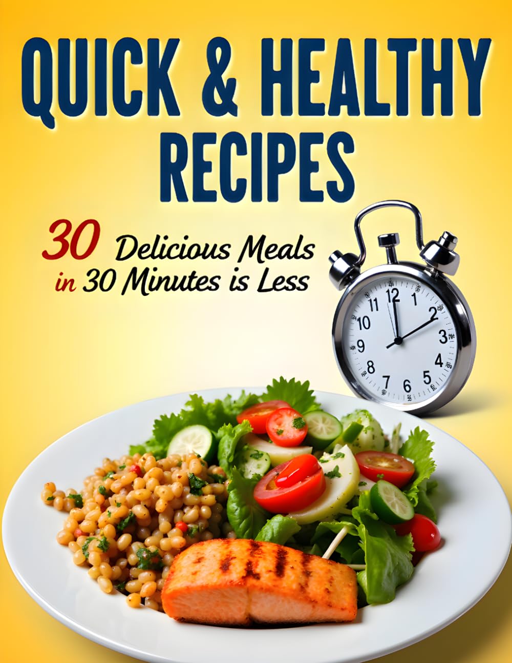 Quick and Healthy Recipes: Quick and Healthy Recipes: 30 Delicious Meals in 30 Minutes or Less