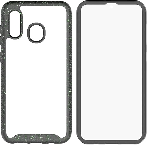 Miniatura 7 de Funda protectora transparente de cuerpo completo resistente con protector de pantalla integrado a prueba de golpes, diseñada para Samsung Galaxy A30
