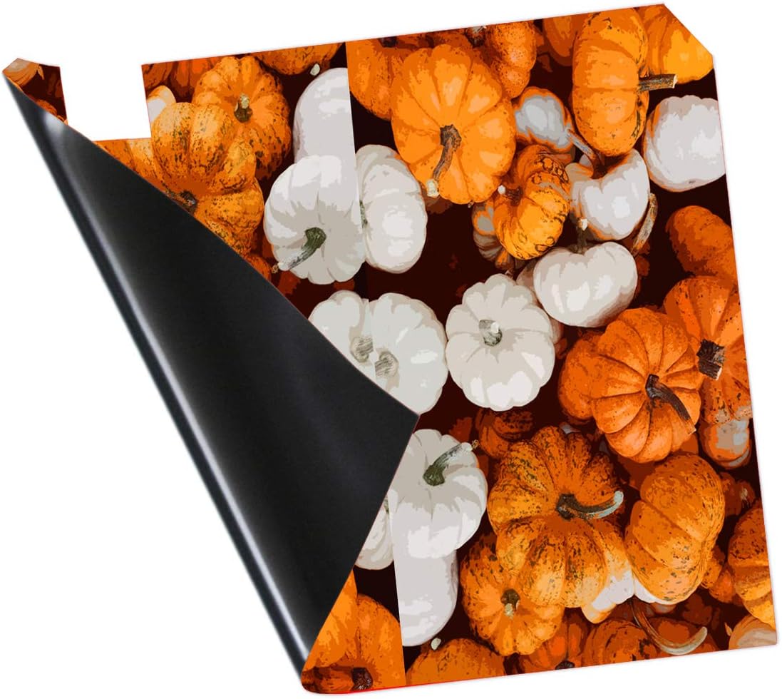 VWAQ Pumpkin Mailbox Covers Magnetic Fall Seasonal Decorative Mailbox Wraps Autumn - MBM39