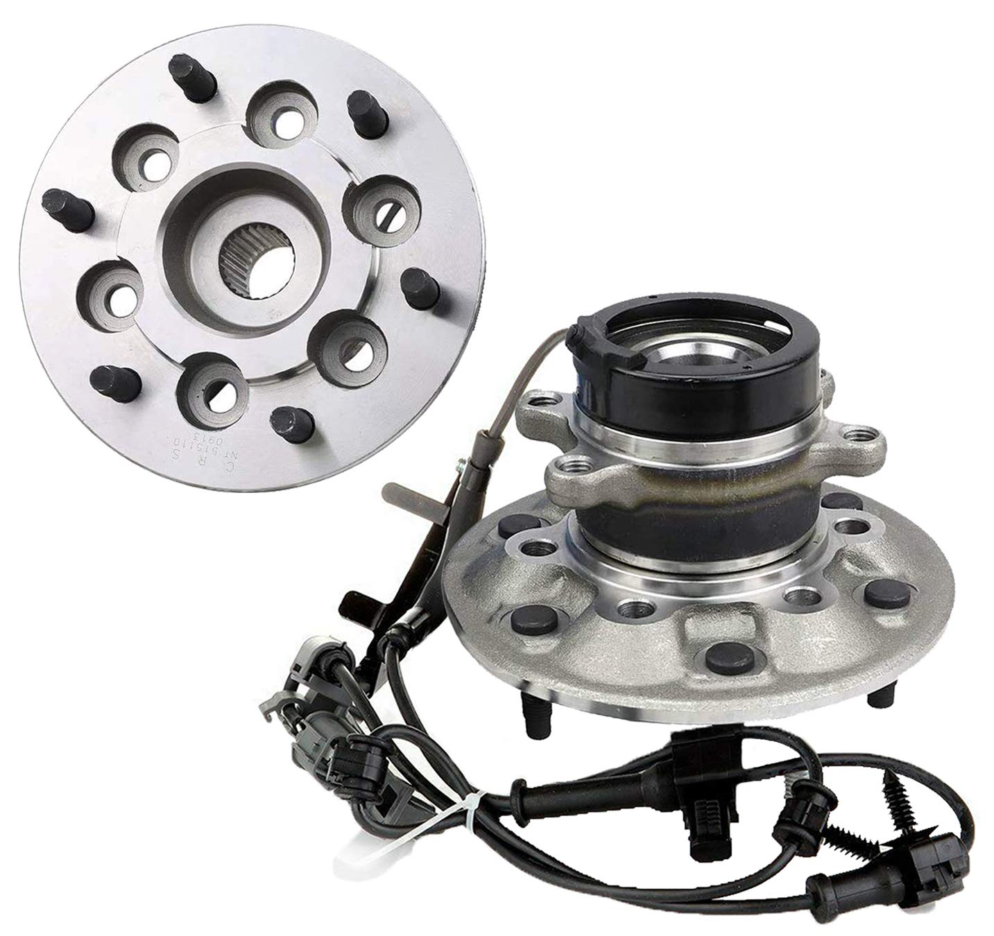 Bode-man 2PC Front Wheel Hub & Bearing Assemblies With ABS - Fits 2004-2008 Chevy Colorado & GMC Canyon 4WD - View #6