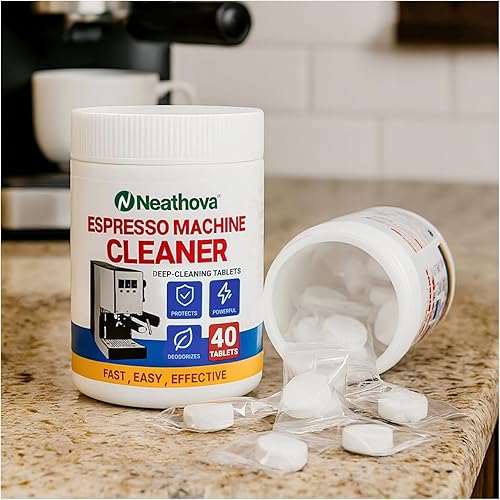 Tabletas descalcificadoras para cafetera, 40 unidades, se utilizan para Nespresso, Keurig, Ninja, Delonghi, Miele, cafetera, descalcificadora y