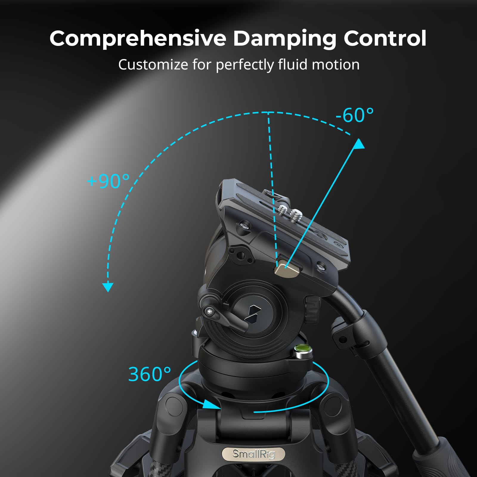 SMALLRIG FSD16 FreeSpeed Heavy Duty Carbon Fiber Tripod 5580
