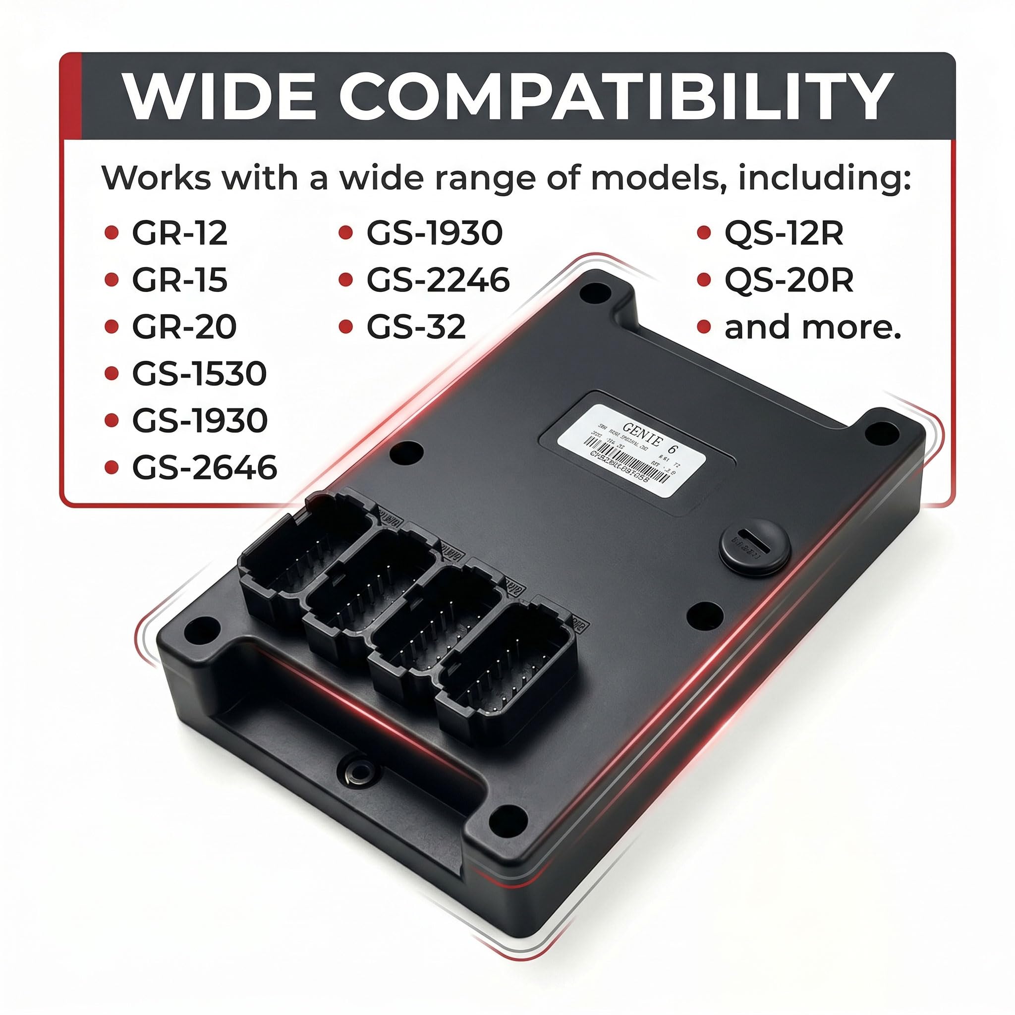 1256721 1256721GT Steuerbox kompatibel mit Genie Ground Controller Genie Scherenhebebühne Aftermarket-Teile verwendet für GR-12 GR-15 GS-1530 GS-1532 GS-1930 GS-1932 GS-2032 GS-2046
