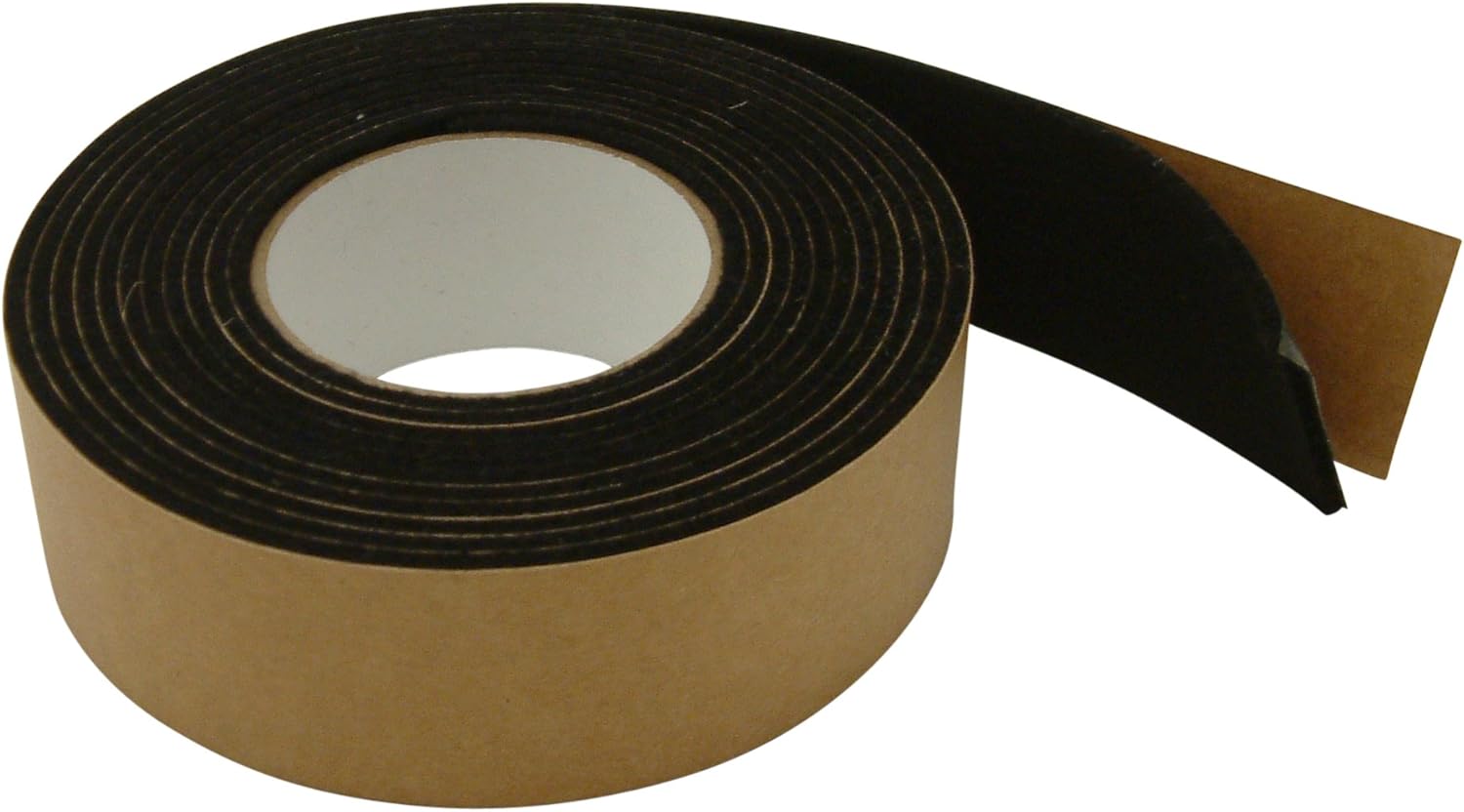 FindTape Polyester Felt Tape [3mm thick] (FELT-08): 2 in. x 10 ft. (Black)