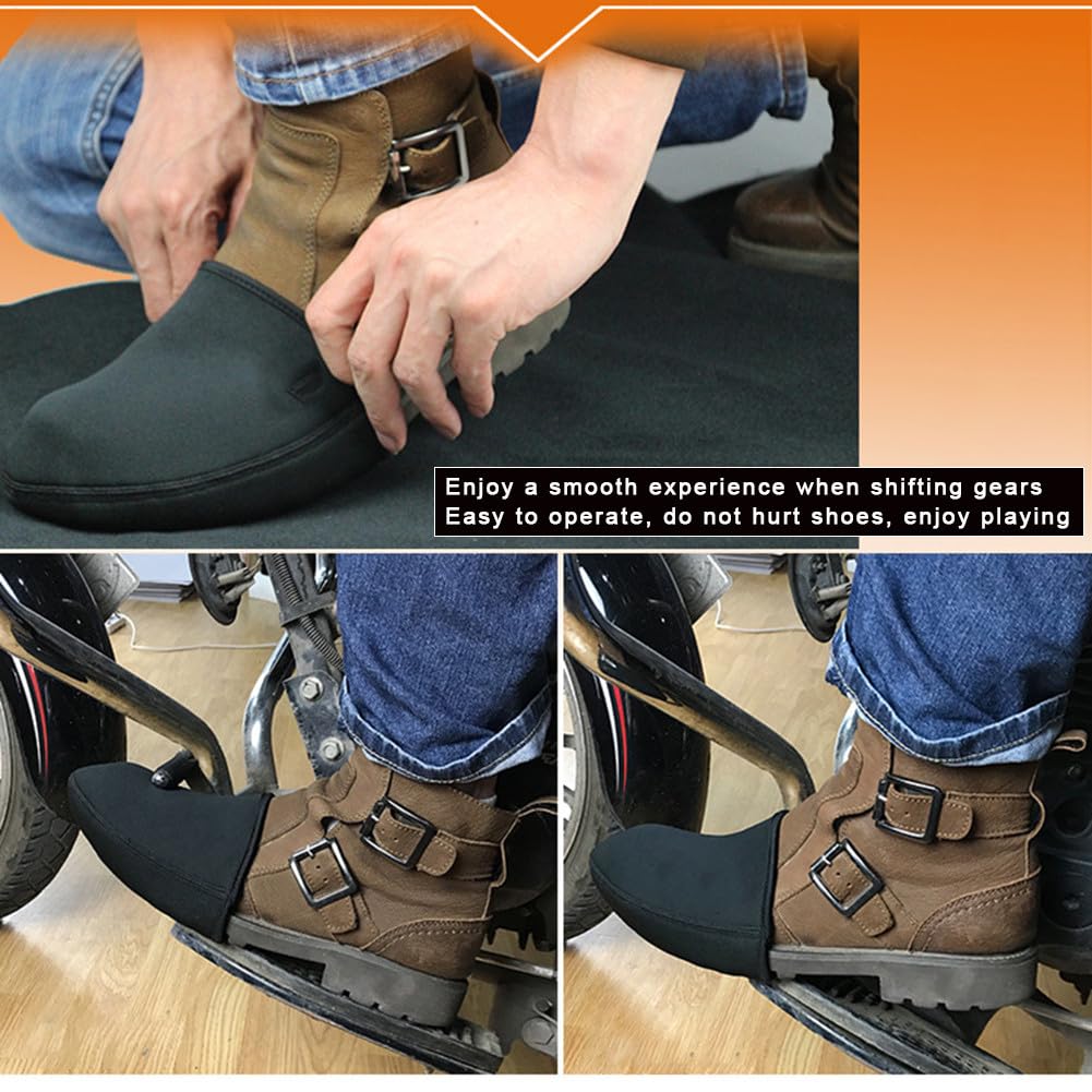 Copriscarpe Da Moto - Protezione Per Scarpe Da Moto, Universale Cuscinetti Protettivi Per Scarpe Da Motos, Copri Cambio Per Motos Per Scarpes Stivali Protezione, Proteziones Per Stivali Antiscivo