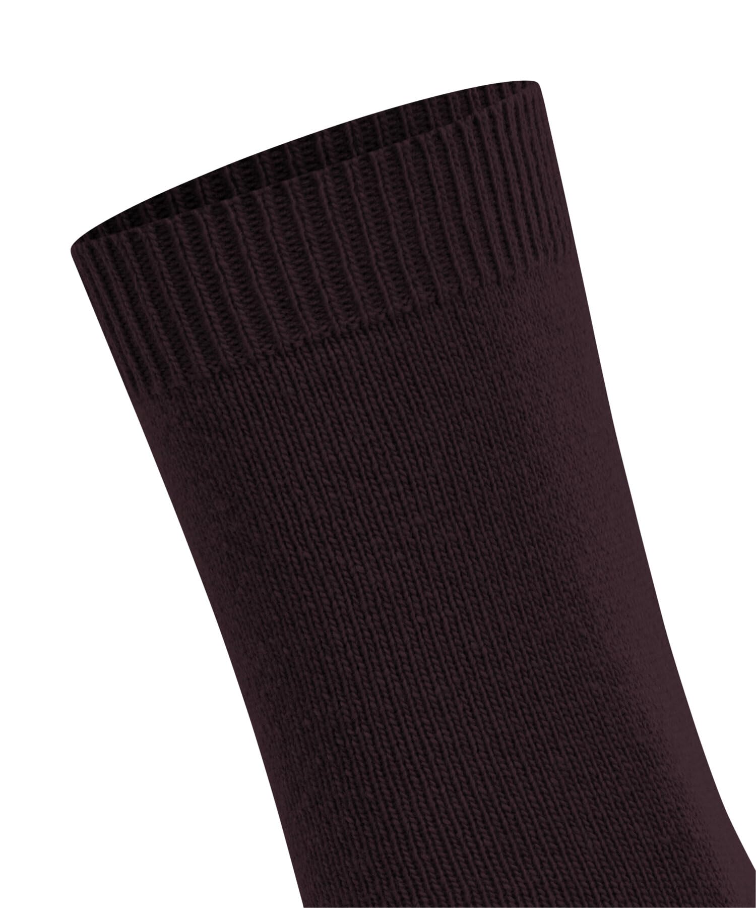 FALKE Kobiety Skarpety Cosy Wool W So wełna kaszmir jednokolorowe 1 Para, Czerwony Barolo 8596, 35-38