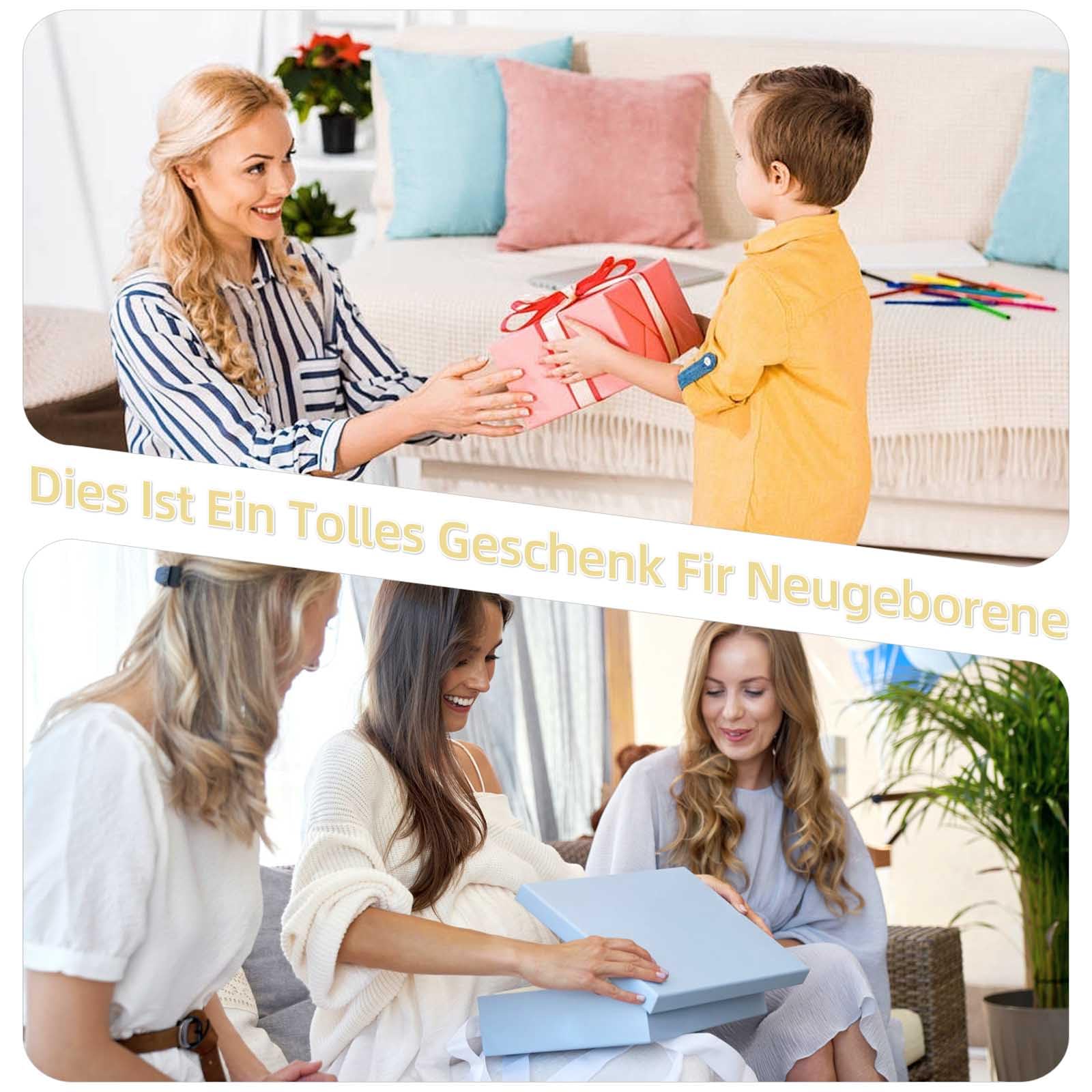 Baby Mobile Baby Windspiele, Hirsch Wald Thema Babybett Mobile aus Filz, Hängende Bettglocke Neugeborene Geschenk für Baby Mädchen Jungen