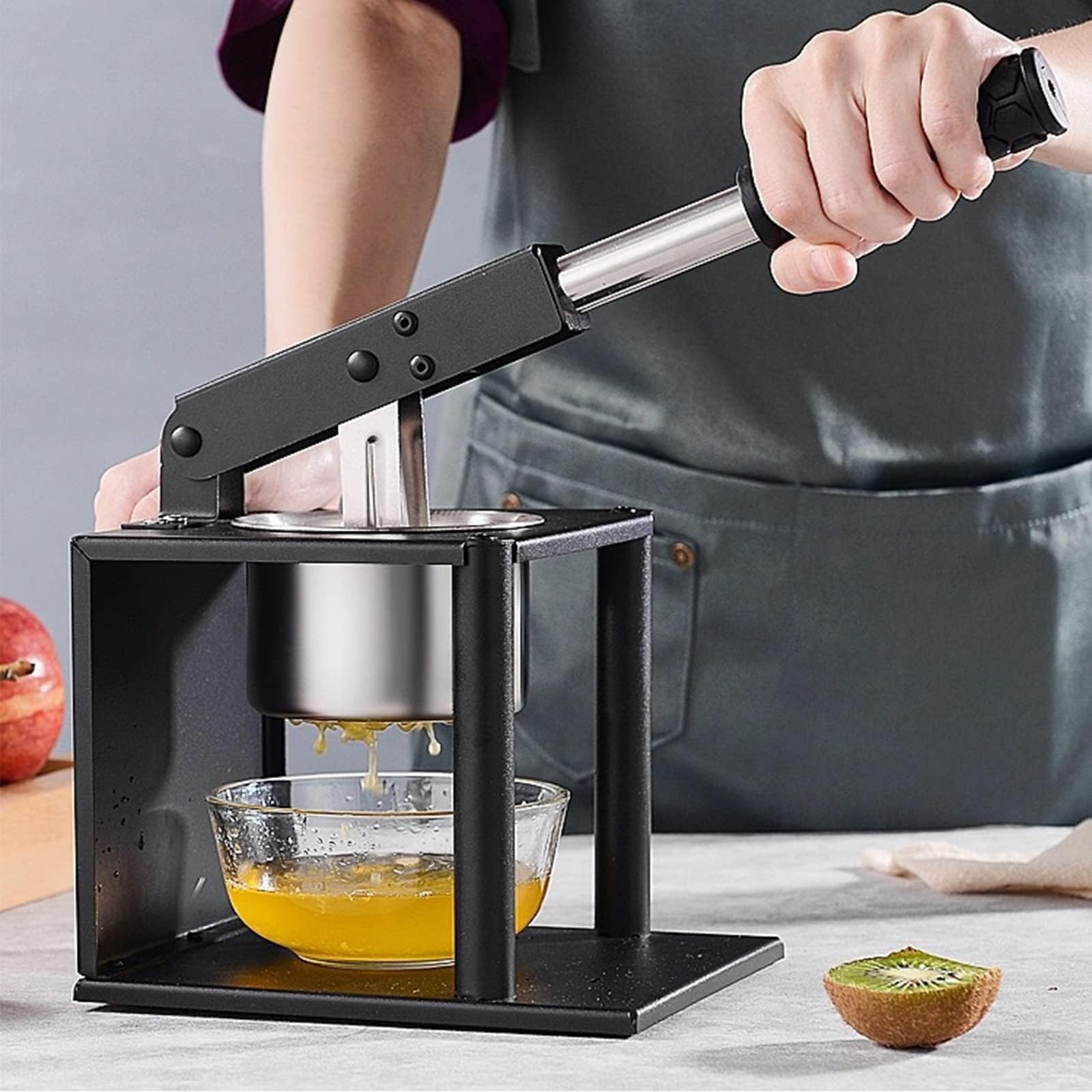 Spremiagrumi manuale resistente, estrattore di succo a mano per spremere efficacemente in cucine e bar di casa